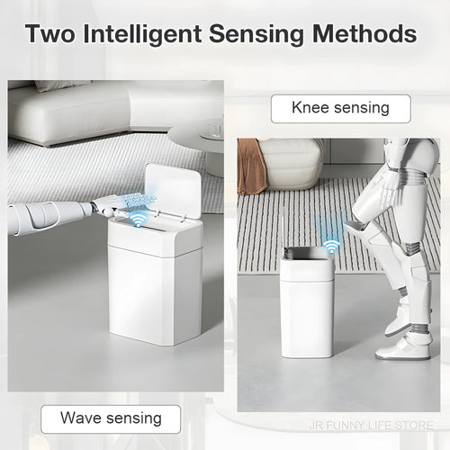 Cubo de Basura Inteligente con Sensor 16/12L