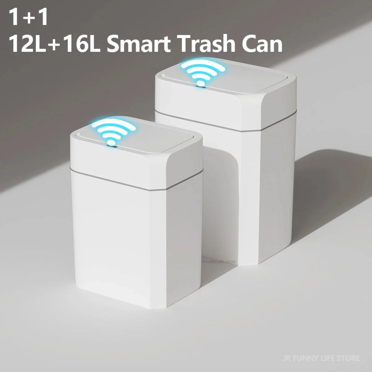 Cubo de Basura Inteligente con Sensor 16/12L