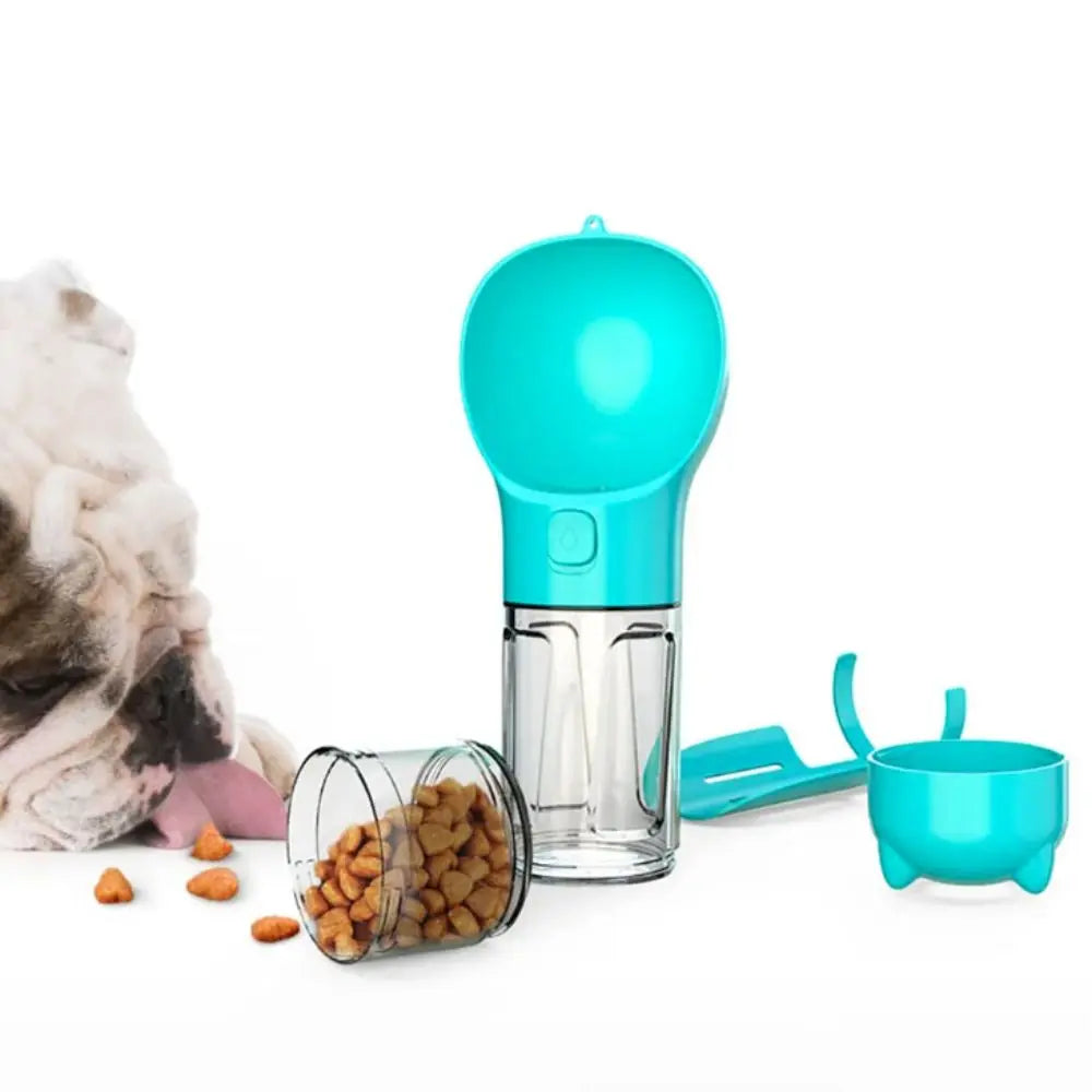 Dispensador 3 en 1 Portátil para Mascotas