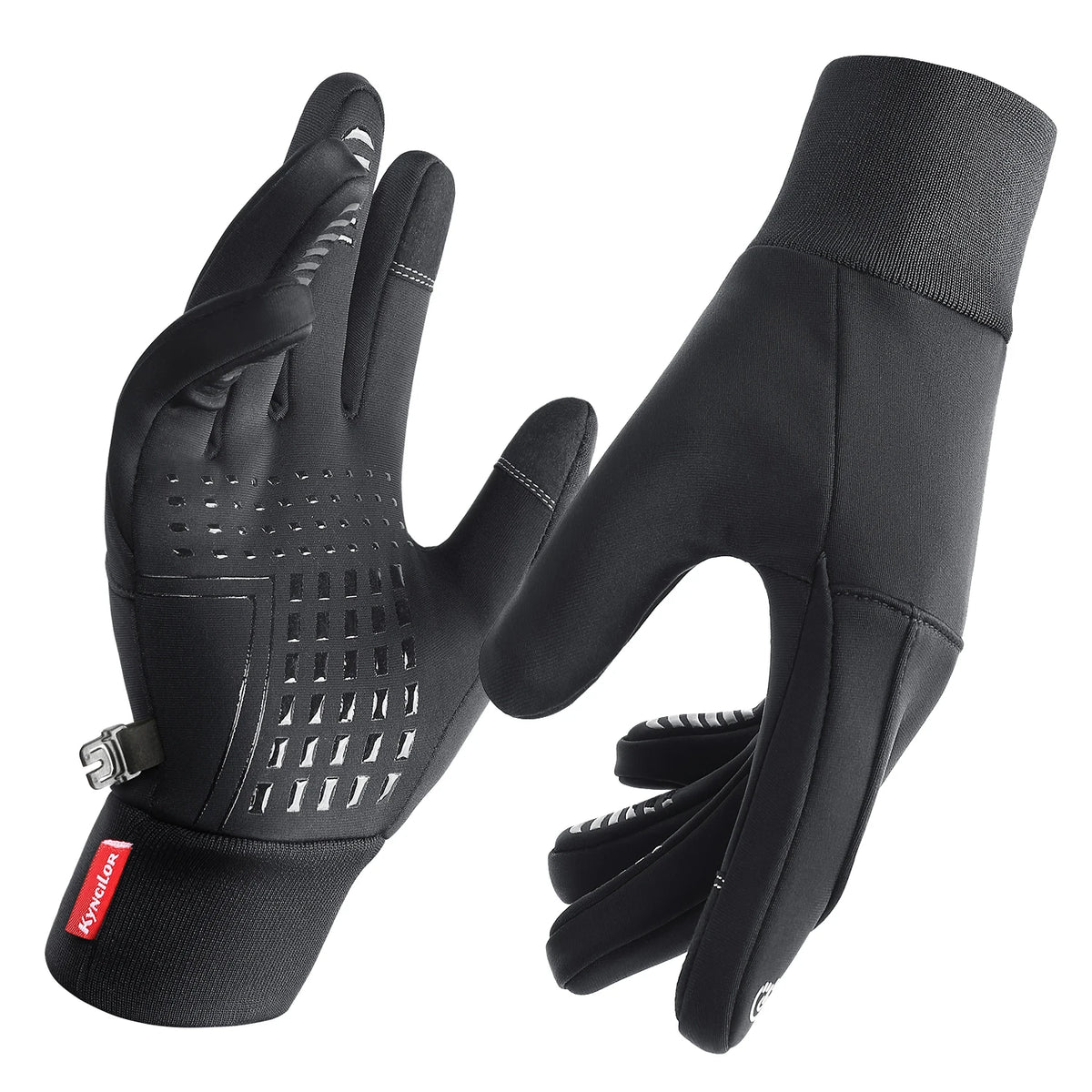 Guantes de Invierno para Ciclismo y Moto – Impermeables, Cortavientos y Compatibles con Pantallas Táctiles