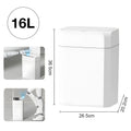 Cubo de Basura Inteligente con Sensor 16/12L
