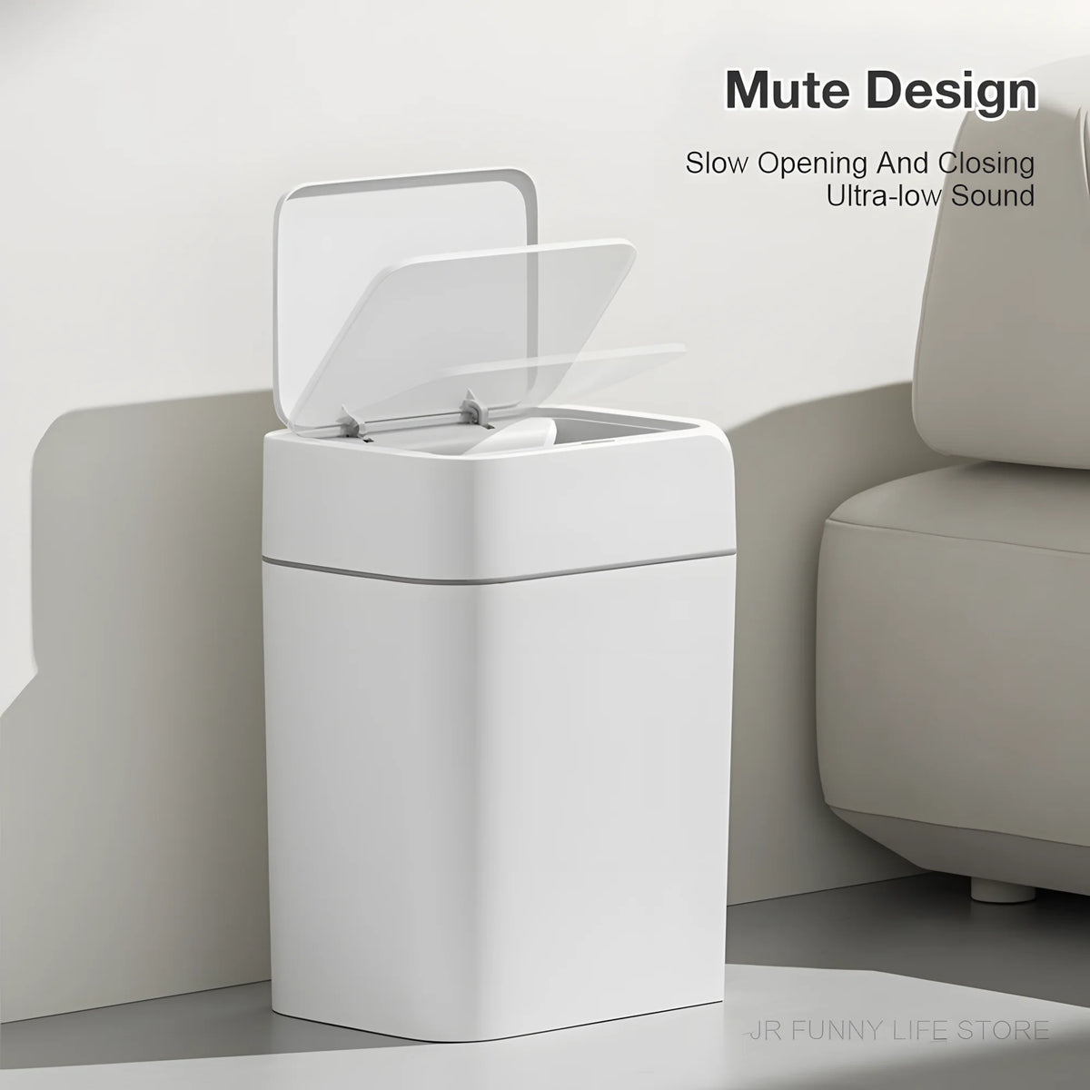 Cubo de Basura Inteligente con Sensor 16/12L