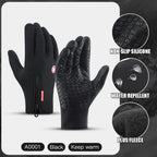 Guantes de Invierno para Ciclismo y Moto – Impermeables, Cortavientos y Compatibles con Pantallas Táctiles