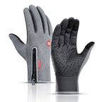Guantes de Invierno para Ciclismo y Moto – Impermeables, Cortavientos y Compatibles con Pantallas Táctiles