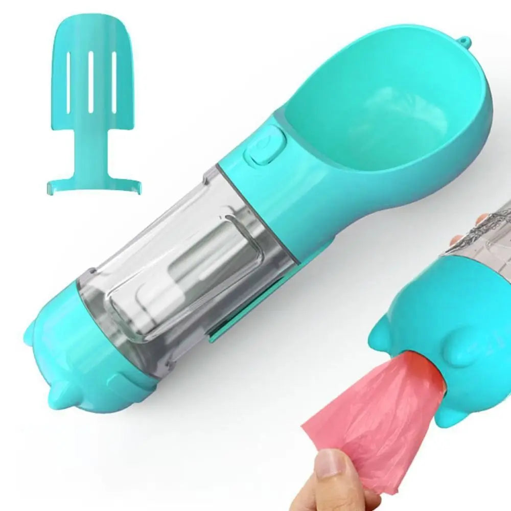 Dispensador 3 en 1 Portátil para Mascotas